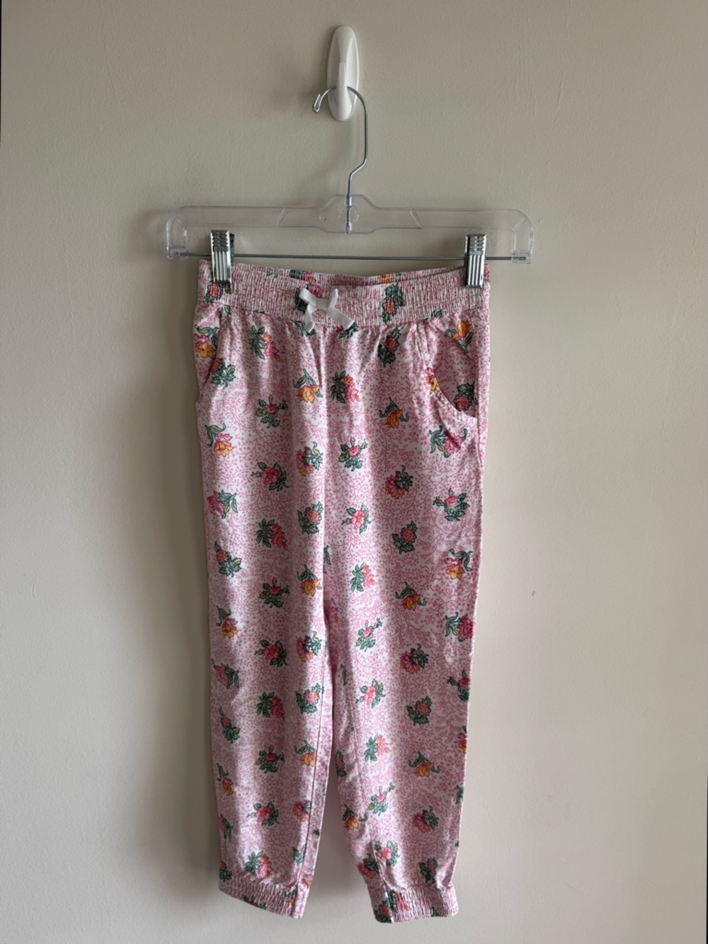 Janie and Jack Floral Print Pants-Size 8